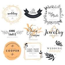 Beautiful Logotype Collection For Wedding Photography Decoration And Planner Photography Logo Design Wedding Logos Vector Free