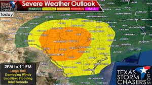 Mid Morning Forecast On This Afternoon S Severe Weather Potential Texas Storm Chasers Severe Weather Texas Storm Wind Gust