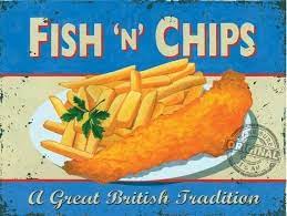 Fish Chips Vintage Shop Pub Bar Kitchen Cafe Old Food Etsy In 2021 Fish And Chips Fish N Chips Food