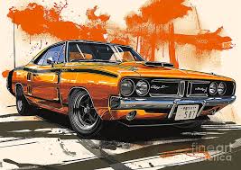 Image result for Orange 1969 Coronet