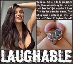 LAUGHABLE [chastity] [femdom] [sph] : rkeyholdercaptions