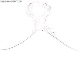 If this video helped and you enjoyed it give it a thumbs up and. How To Draw A Volcano Easy Drawing Art
