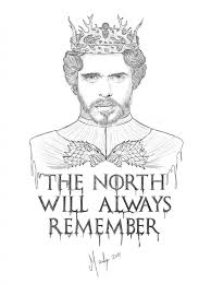 Game Of Thrones Drawings Illustrations Game Of Thrones Drawings Game Of Thrones Cosplay King In The North
