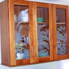Etched Glass Hawaiiana Design By Cory Kot For Kitchen Cabinets Glass Etching Glass Design
