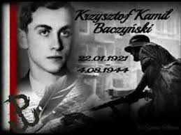 Krzysztof kamil baczyński, pseudonim jan bugaj, urodził się 22 stycznia 1921 roku w warszawie i tam też zginął 4 sierpnia 1944 roku.jego fascynacja twórczością poetycką rozpoczęła się już w okresie szkolnym. Krzysztof Kamil Baczynski Ewa Demarczyk Wiersze Wojenne Youtube