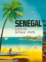 Senegal Porte De Afrique Africa Vintage African Travel Advertisement Poster Vintage Travel Posters Travel Posters Travel Art