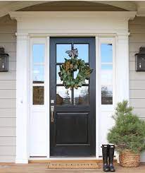 It is a great choice if you want something darker than gray but not quite black. House Color Sherwin Williams Intellectual Gray Door Tricorn Black Painted Front Doors Front Door Paint Colors Front Door Design