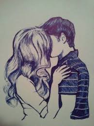 Imagenes De Amor Para Dibujar Bonitos Dibujos De Amor Love Drawings Couple Boy And Girl Drawing Cute Couple Drawings