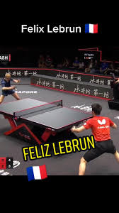 Feliz Lebrun 🇫🇷 #tennisdetable #tabletennis