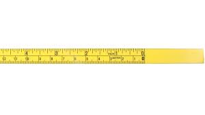 The humble tape measure is the world's most commonly used measuring tool, accompanying millions of tradesmen and contractors to work every single day. Adhesive Backed Steel Measuring Tape Mm Inch Scale Fine Tools