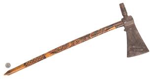 Page 1 of 1 start overpage 1 of 1. Lot 576 Native American Presentation Tomahawk Case Antiques