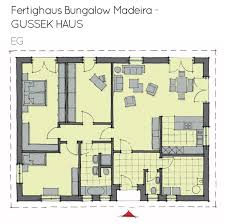 Grundriss Bungalow Barrierefrei Mit Walmdach Architektur 4 Zimmer 150 Qm Kuche Offen Ohne Keller Fertighaus Sc Fertighaus Bungalow Bungalow Fertighauser