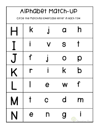 Matching Up The Uppercase And Lowercase Letter This Is A Commonly Standard Skil Alphabet Activities Preschool School Worksheets Preschool Learning Activities