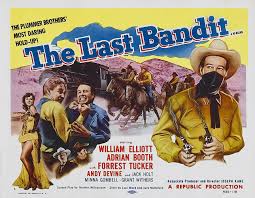 Andy Devine Bill Elliott Lorna Gray Jack Holt And Forrest Tucker In The Last Bandit 1949 Andy Devine Western Movies Vintage Movies