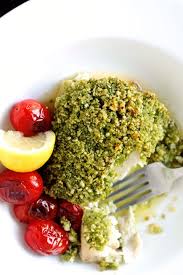 Pesto Crusted Mahi Mahi Life As A Strawberry Recipe Cooking Seafood Healthy Eating Recipes Sheepshead Fish Recipe