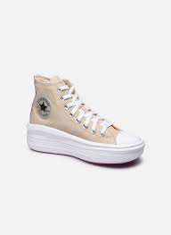 Converse chuck taylor all star 136823c. Converse Chuck Taylor All Star Move Mix And Match Hi Beige Sneaker Chez Sarenza 458265