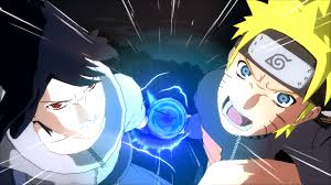 When Saskue And Naruto Are Fighting Obito And Combine Their Jutsu Naruto Anime Naruto Shippuden