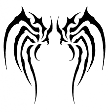 Depicted this way, a wing tattoo can symbolize warriors in myth or reality. 18 Beautiful Tribal Wings Tattoos Only Tribal