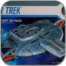 1/537 star trek uss enterprise cutaway model. U S S Defiant Nx 74205 Star Trek 1 1000 Polar Lights Model Kit