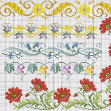 Dish cloths and towels, hotpads, placemates and some things you've probably never thought you would need. Free Cross Stitch Towel Border Patterns Hubpages