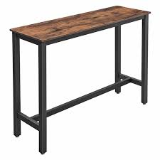 Scrap the sides of your kallax shelves and the back of table top (between the lines you have drawn) for better. High Bar Table For Sale Home Furniture Supplier Vasagle