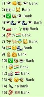 Whatsapp Puzzles With Answers Latest Jokes Puzzles Riddles Quiz Funny Pics And Other Forwards You Guess The Emoji Answers Quiz With Answers Emoji Answers