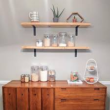 Since shelves themselves can be purchased on their own in the exact dimensions needed, you can get creative with the hardware supporting them. Luckin 6 X 6 Inch Shelf Brackets For Floating Shelf Cast Iron Wall Mount L Bracket Include Hardware For Various Farmhouse Goals