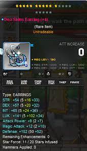 What Flame Stat Should I Go For On Meister Earrings Before Transposing Maplestory
