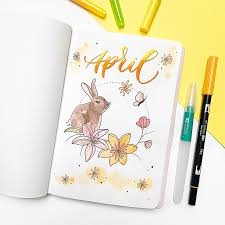 ~ purple tulips for a minimalist bullet journal setup :)thank you 432 subs! Free Bullet Journal Templates Tombow