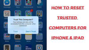 Of course, you can get important iphone data with some professional data recovery like. How To Reset Trusted Computers For Iphone And Ipad Youtube
