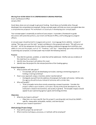 A concept proposal is the same as a design proposal although they differ in their outputs. Concept Proposal Example