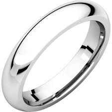 Graceful swirls of milgrain and carved details distinguish the center row of this 4mm wedding band crafted of 14k white gold. 4mm Comfort Fit Band In 14k White Gold Bullion Diamond Co
