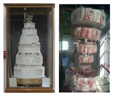 Celebrating queen elizabeth ii and prince philip's 70th wedding anniversary, le cordon bleu reveals the replica of the royal fruit cake. Queen S Wedding Cake Resurrected With Scanning Tech