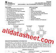 TS3A44159RGTR Datasheet(PDF) - Texas Instruments