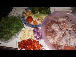 Resep Masak Rica Rica Ayam Kampung Kemangi Pedas Youtube