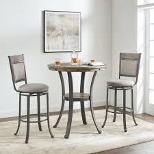 Nordic iron bar table casual solid wood table and chairs combination coffee tea shop long table home against the wall high table. Bar Pub Tables Bar Furniture Sets