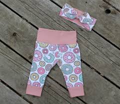 Birthday Party At Home Outfit Baby Girl Donut Joggers Donut Leggings Newborn Coming Home Etsy Newborn Coming Home Outfit Newborn Girl Outfits Toddler Party Outfits