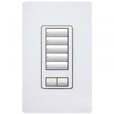 Free delivery for many products! Lutron Rrd W5brl Wh Radiora 2 Seetouch Wall Mount Designer Keypad 5 Button W Raise Lower White Prolighting