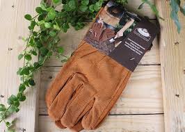 Gants De Jardinage En Cuir 100 Naturel En 2020 Gants Jardinage Gant Gants Cuir