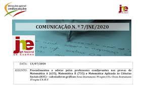 7 de julho de 2021: Jne Exames Verificacao Das Calculadoras Graficas Www Portalmath Pt
