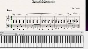 Joe dassin salut (version symphonique) (version symphonique). J Dassin Salut How To Play Piano Tutorial With Lirics Dassen Salyut Kak Igrat Noty Slova Youtube
