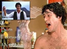 I finally met David Naughton who was in American Werewolf in London and a  character in Seinfeld. Don't worry, he's back ON the wagon lol. 😂🥃