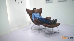 Roomy enough for you to curl up in, yet so e. Imola Chair Leather Chaise With Ottoman Living Room Lounge Chair Youtube