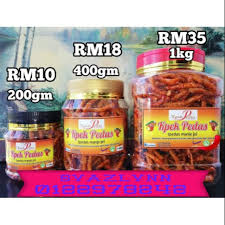 Resepi kuih koci pulut hitam bersantan (sedap teringat via resepi.my. Kerepek Pedas Kpek Pedas Kuih Gunting Sira Snacks Shopee Malaysia