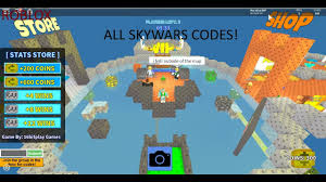 Now let's get started, shall we? Roblox Skywars All Codes 2018 Youtube