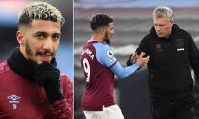 Said benrahma west ham goal. David Moyes Offers Advice To Said Benrahma He Continues To Search For His First West Ham Goal Daily Mail Online