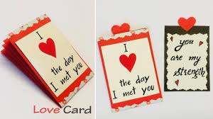 No matter which card design you choose, we make it easy for you to add your personal touch. How To Make A Love Card Love Card Making Ideas Love Greeting Cards Latest Design Handmade 285 Youtube
