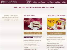 We did not find results for: Cheesecake Factory Gift Card Balance Check Balance Enquiry Links Reviews Contact Social Terms And More Gcb Today