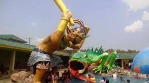 Bima Utomo Waterpark Taman Air Bertema Mahabarata Tribun Medan