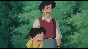 My Neighbor Totoro Satsuki And Kanta I Love Kanta As A Character He S An Awesome And Hilarious Dad That Always Goes Along My Neighbor Totoro Totoro Ghibli